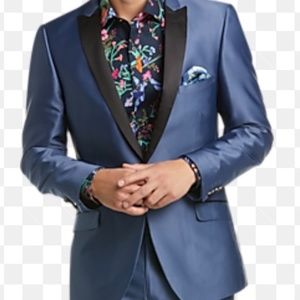 Paisley and Gray 3PC Tux, rare , Slim Fit 46R 36W,